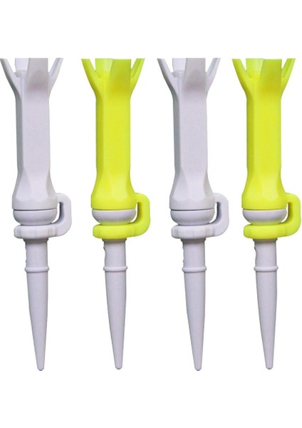 Pu Pençe Üst Eğ Tee Ekipmanları ile 4 Kırılmaz Golf Tees (Yurt Dışından)