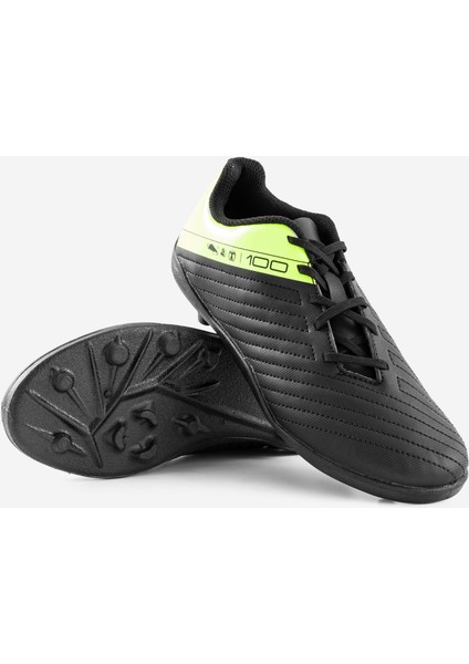 Kipsta Çocuk Krampon / Futbol Ayakkabısı - Siyah / Sarı - 100 Fg