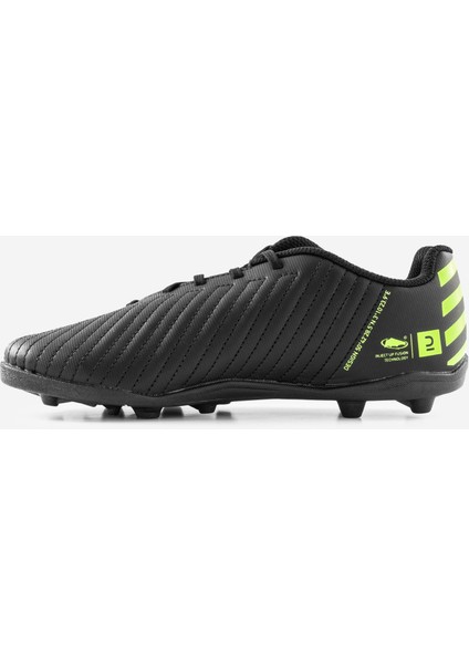 Kipsta Çocuk Krampon / Futbol Ayakkabısı - Siyah / Sarı - 100 Fg