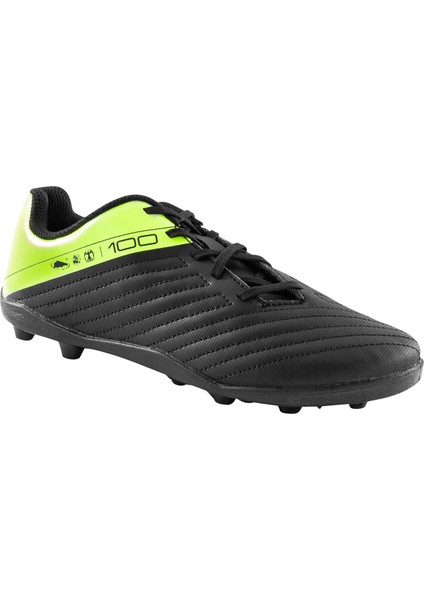 Kipsta Çocuk Krampon / Futbol Ayakkabısı - Siyah / Sarı - 100 Fg