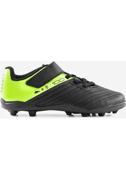Kipsta Çocuk Krampon / Futbol Ayakkabısı - Siyah / Sarı - 100 Easy Ag/fg