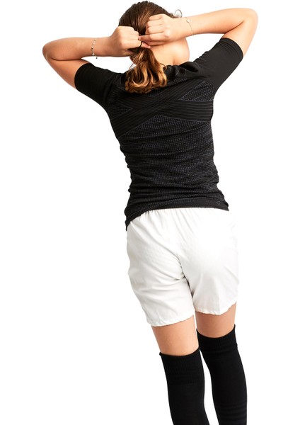 Kipsta Futbol Termal Içliği - Siyah - Çocuk - Kısa Kollu - Keepdry 500