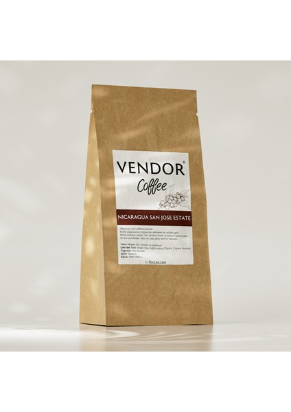 Nicaragua San Jose Estate 1000GR Çekirdek