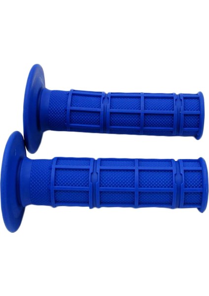 Kauçuk 7/8 "22 mm Motokros Için Kulpları Mavi (Yurt Dışından)