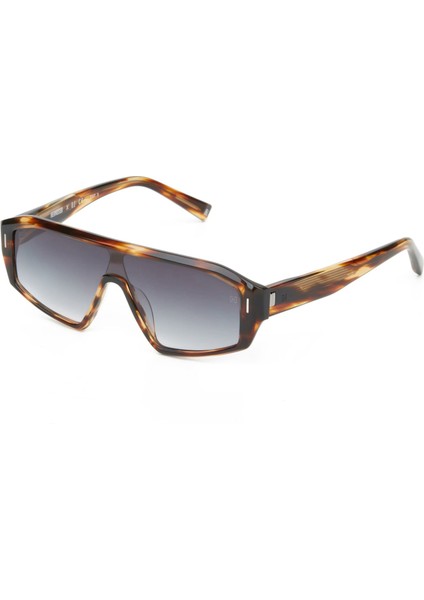 Hm 1624 C2 Geometrik Havana Unisex Güneş Gözlüğü