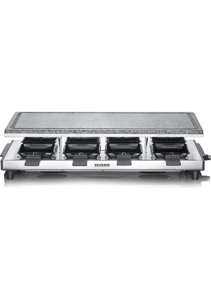 Severın Rg 2374 Raclette Doğal Izgara Taşlı, 1700, Plastik/paslanmaz Çelik, Siyah modelleri