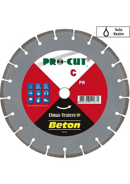 Pro-Cut PR-51169 450C Beton Elmas Testere 45 cm