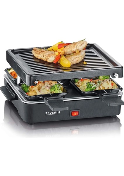 Mini Raclette Izgara Yapışmaz Kaplamalı Izgara 2370