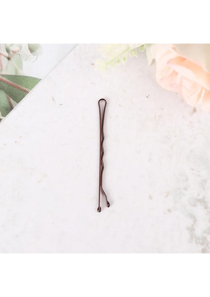 Siyah 100 Adet/torba 5 cm U Şekilli Alaşım Tokalar Dalgalı Saç Klipler Basit Metal Saç Tokaları Tokalarım Gelin Saç Araçları Aksesuarları (Yurt Dışından) indirimleri