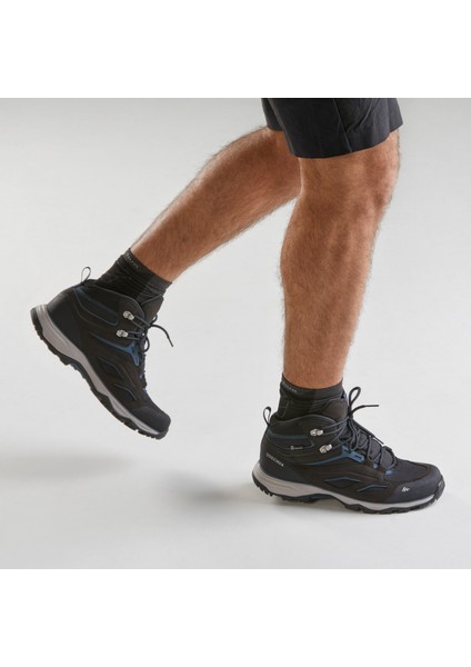 Quechua Erkek Su Geçirmez Outdoor Bot - Siyah - MH100