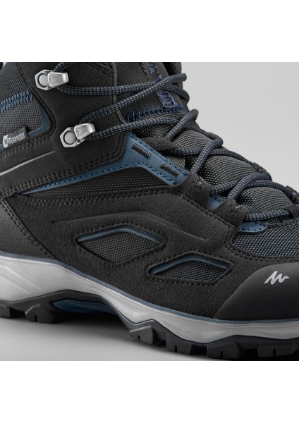 Quechua Erkek Su Geçirmez Outdoor Bot - Siyah - MH100