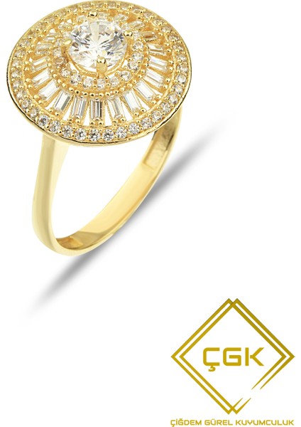 Yuvarlak Tektaş Yüzük CGKÇKM05 fiyatları