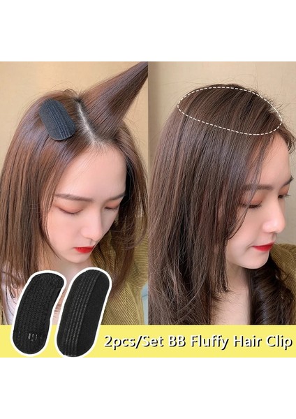 Siyah Kahverengi 4 Adet Görünmez Kabarık Sünger Saç Klip Ön Saç Hattı Hacim Tabanı Puf Yastık Saç Klipleri Bun Saç Şekillendirici Aracı Kadın Saç Aksesuarı (Yurt Dışından) fırsatları