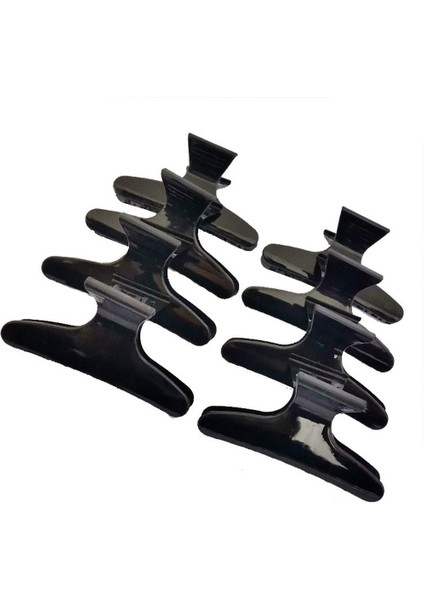 Altın 12 Adet Salon Kuaförlük Klipler Siyah Kelebek Saç Tokası Saç Tasarım Saç Şekillendirici Bölüm Kelepçe Salon Kuaförlük Aracı (Yurt Dışından) fiyatları