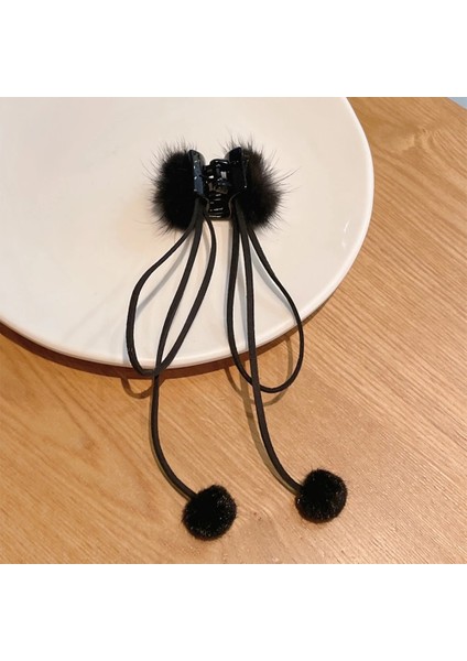 Haki Yeni Sevimli Püskül Saç Pençe Kadın Kızlar Için Saç Tokası Patlama Hairgrips Arka Kafa Üst Klip Firkete Saç Aksesuarları (Yurt Dışından) fırsatları
