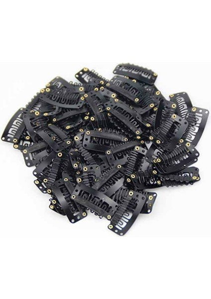 S Siyah 20 Adet/takım U 3.2cm 2.7cm Peruk Klipleri Yapış Insan Saç Uzantıları/dokuma Uzantıları Orta Profesyonel Salon Aksesuarları Klipler (Yurt Dışından) fiyatları