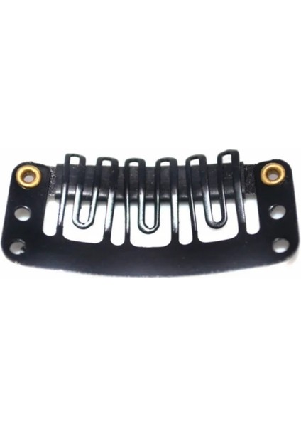 S Siyah 20 Adet/takım U 3.2cm 2.7cm Peruk Klipleri Yapış Insan Saç Uzantıları/dokuma Uzantıları Orta Profesyonel Salon Aksesuarları Klipler (Yurt Dışından) modelleri