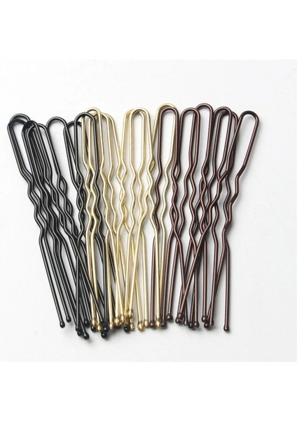 6 cm Siyah 100 Adet 100 Adet/torba 5 Cm/6 cm U Şekilli Alaşım Tokalar Dalgalı Saç Klipler Basit Metal Saç Tokaları Tokalarım Gelin Saç Modeli Araçları Saç Tokaları (Yurt Dışından)