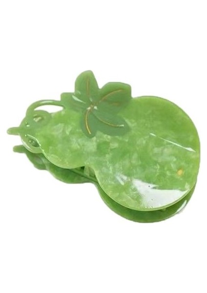 Kabak Kore Asetat Hayvan Saç Pençe Köpek Tavşan Panda Kavrama Saç Tokası Şube Geometrik Firkete (Yurt Dışından)