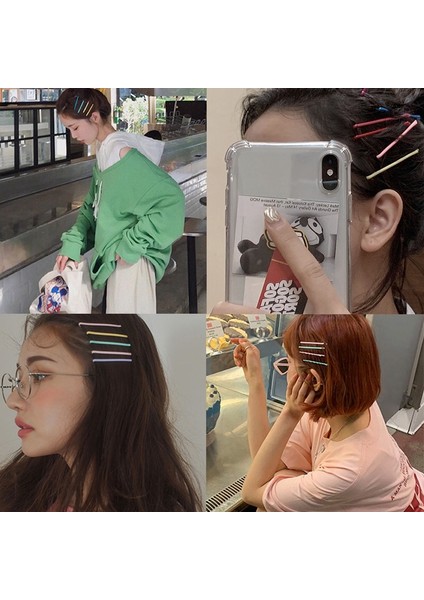 Ben 1 Takım (25/40/50/pcs) Saç Klipleri Yaz Fladies Kızlar Dalga Tokalar Şekillendirici Aksesuarları Salon Görünmez Saç Klipleri (Kutu Yok) (Yurt Dışından) fırsatları