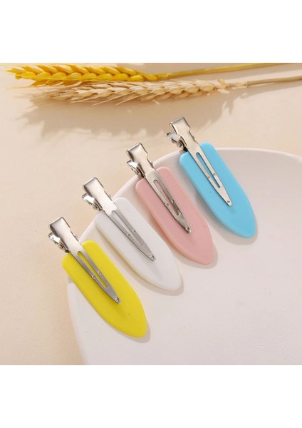 Beyaz 4 Adet Kadın Saç Tokası S Yan Patlama Düzeltme Saçak Tokası Makyaj Araçları Güzellik Salonu Dikişsiz Firkete Kızlar Şapkalar Firkete (Yurt Dışından) fırsatları