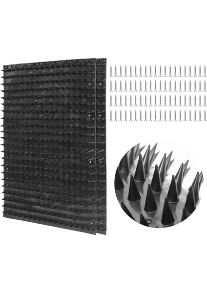 Atlar ve Sığır Masaj Fırça Seti Inek Fırçası At Tırmalama Inek Tırmalama Sütunu Sığır Direği (2 Paket) (Yurt Dışından)