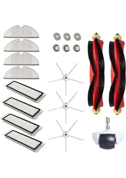 20 Parçalı Set S6 S60 S65 S5 Max T6 S6 Pure Elektrikli Süpürge Aksesuarları Için Uygundur (Yurt Dışından)