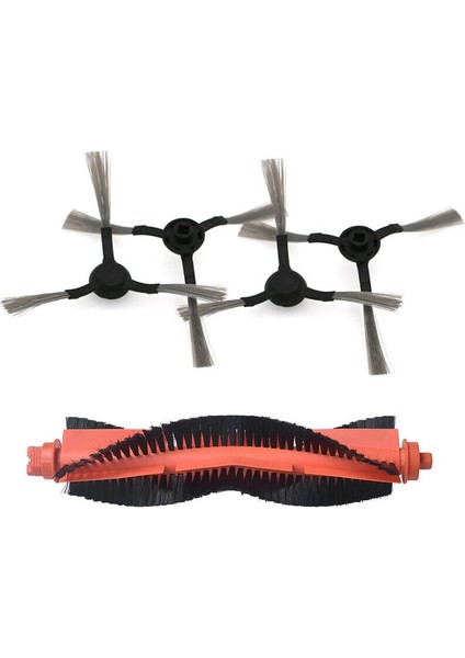STYJ02YM Elektrikli Süpürge Aksesuarları Için 5'li Paket Rulo Yan Fırça Paspas Bezi Seti (Yurt Dışından)