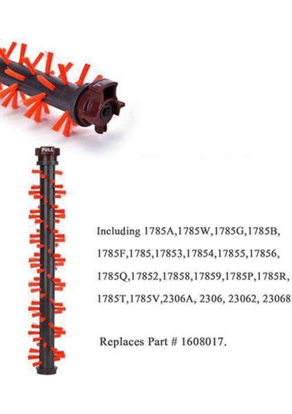 Crosswave 2306 Için Çok Yüzeyli Fırça Rulosu 1934 Alan Halı Fırça Rulosu Çok Yüzeyli 1868 Fırça Rulosu 1866 (Yurt Dışından)