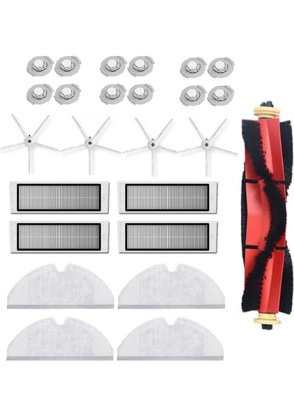 Çıkarılabilir Ana Fırça Yıkanabilir Hepa Filtre S6 S60 S65 S50 Max T6 Mop Bezi Yedek Parça (Yurt Dışından)