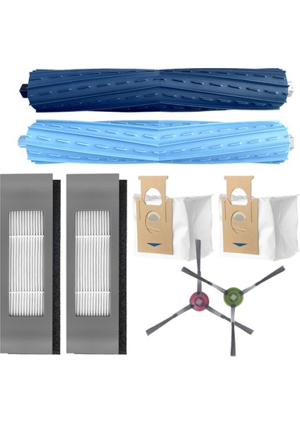 Yumuşak Peluş Şeritler V6 V7 V10 V11 Elektrikli Süpürge Yumuşak Silindir Kafası Yedek Aksesuar Parçaları (6 Adet) (Yurt Dışından)