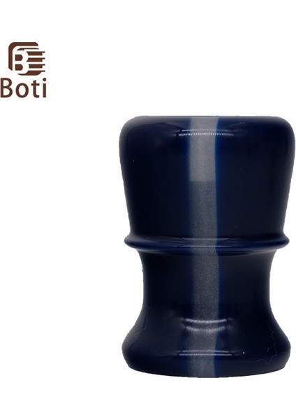 28MM Boti Fırça-Tıraş Fırçası El Yapımı Saplı Kare Mavi Galaxy Erkek Sakal Temizleme Araçları (Yurt Dışından)