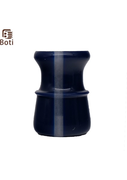 28MM Boti Fırça-Tıraş Fırçası El Yapımı Saplı Kare Mavi Galaxy Erkek Sakal Temizleme Araçları (Yurt Dışından)