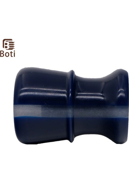 28MM Boti Fırça-Tıraş Fırçası El Yapımı Saplı Kare Mavi Galaxy Erkek Sakal Temizleme Araçları (Yurt Dışından)