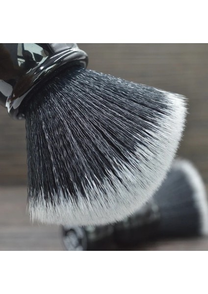 24MMKNOT Dscosmetic 24MM Kaptan Yeni Şekil Sentetik Saç Tıraş Fırçası Adam Için Yumuşak Saç Yüz Temizleme Fırçası Islak Tıraş Fırçası (Yurt Dışından) fırsatları