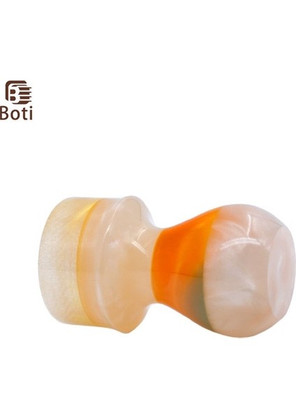 25MM Boti Fırça-Sakal Fırçası Gün Batımı Reçine El Yapımı Kolu Profesyonel Tıraş Ekipmanları Erkekler Için Hediyeler Sakal Araçları (Yurt Dışından)