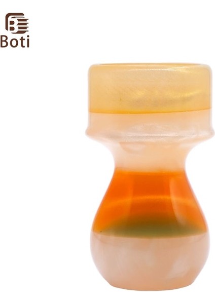 25MM Boti Fırça-Sakal Fırçası Gün Batımı Reçine El Yapımı Kolu Profesyonel Tıraş Ekipmanları Erkekler Için Hediyeler Sakal Araçları (Yurt Dışından)