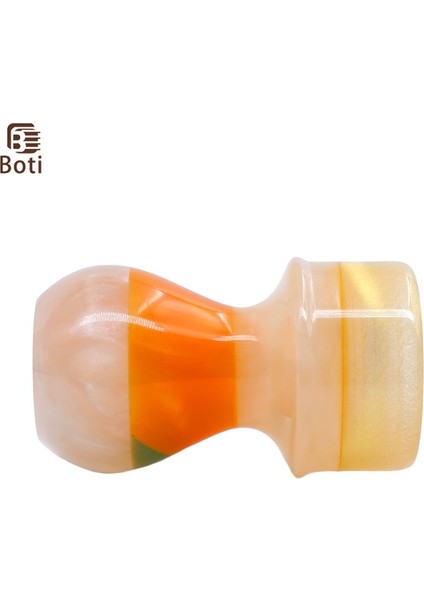 25MM Boti Fırça-Sakal Fırçası Gün Batımı Reçine El Yapımı Kolu Profesyonel Tıraş Ekipmanları Erkekler Için Hediyeler Sakal Araçları (Yurt Dışından)