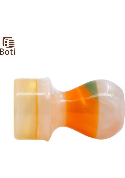 25MM Boti Fırça-Sakal Fırçası Gün Batımı Reçine El Yapımı Kolu Profesyonel Tıraş Ekipmanları Erkekler Için Hediyeler Sakal Araçları (Yurt Dışından)