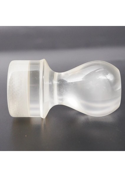 28MM Hushua Tıraş Ürünü Yüksek Kaliteli El Yapımı Erkek Tıraş Fırçası Şeffaf Reçine Kolu Sakal Düzeltici Erkekler Için (Yurt Dışından)