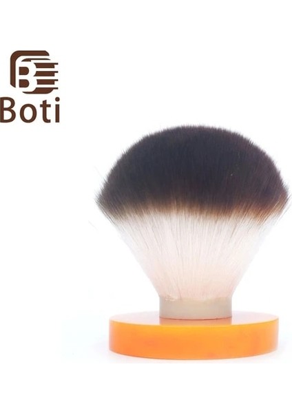 18MM Boti Fırça Şövalye Sentetik Saç Düğüm Beyaz ve Kahverengi Saç Ampul Tipi Özel Sakal Şekillendirme Bakım Alet Setleri (Yurt Dışından)