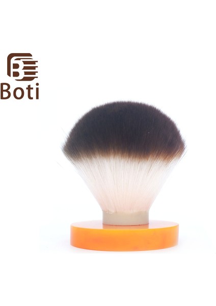 18MM Boti Fırça Şövalye Sentetik Saç Düğüm Beyaz ve Kahverengi Saç Ampul Tipi Özel Sakal Şekillendirme Bakım Alet Setleri (Yurt Dışından)
