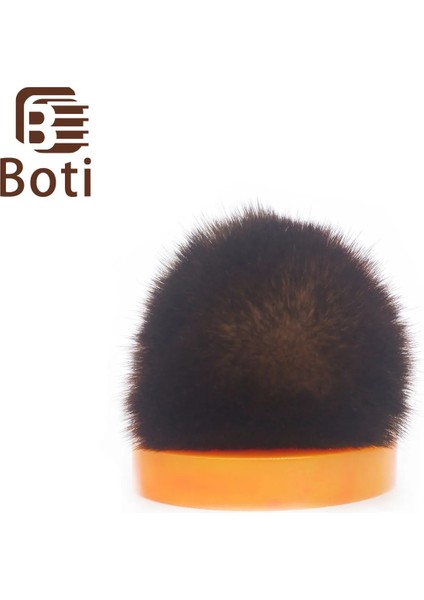 18MM Boti Fırça Şövalye Sentetik Saç Düğüm Beyaz ve Kahverengi Saç Ampul Tipi Özel Sakal Şekillendirme Bakım Alet Setleri (Yurt Dışından)