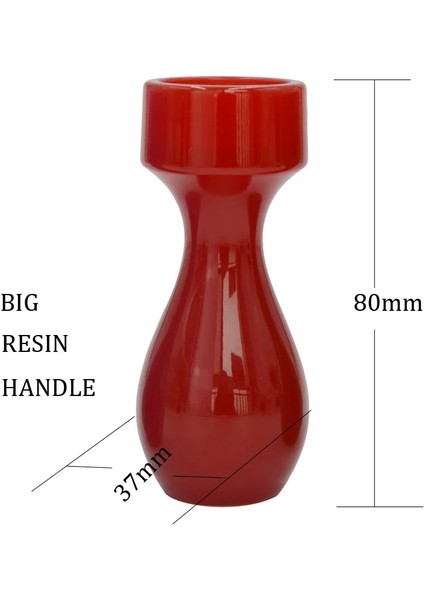 26GREEN-WITHOUTLOGO Dscosmetic Büyük Reçine Tıraş Fırçası Sapı Için Uygun 24MM/26MM Porsuk Saç Knot Fırça Dıy Berber Tıraş Aracı (Yurt Dışından)