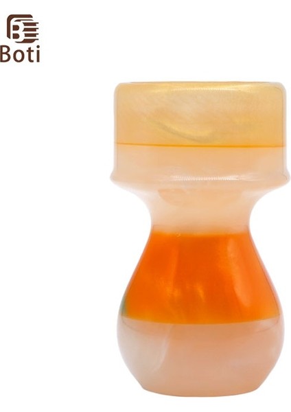 23MM Boti Fırça-Sakal Fırçası Gün Batımı Reçine El Yapımı Kolu Profesyonel Tıraş Ekipmanları Erkekler Için Hediyeler Sakal Araçları (Yurt Dışından)
