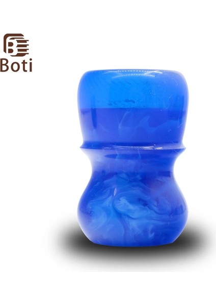 30MM Boti Fırça Derin Deniz Gözü Reçine Kolu Berber Dükkanı Tıraş Profesyonel Aracı Erkek Sakal Şekillendirici Tasarım (Yurt Dışından)