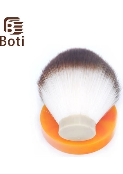 21MM Boti Fırça Şövalye Sentetik Saç Düğüm Beyaz ve Kahverengi Saç Ampul Tipi Özel Sakal Şekillendirme Bakım Alet Setleri (Yurt Dışından)