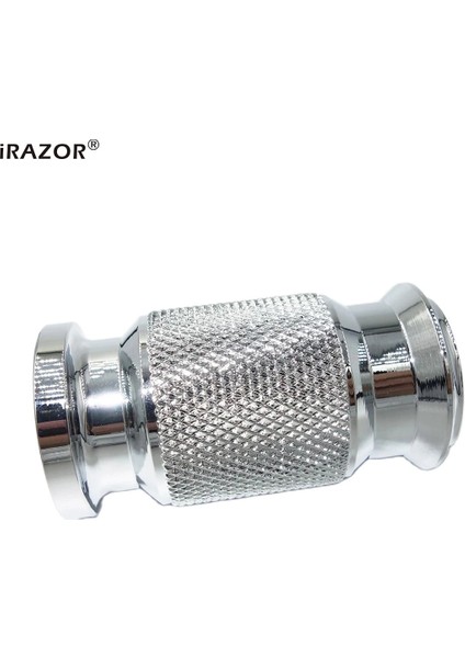 Sadece Kolu Yeni Tıraş Fırçası Sapı 21MM Tutucu Alüminyum Elmas Tasarım Porsuk Saç Sentetik Kıl Erkek Bakım Aracı Hediye (Yurt Dışından)