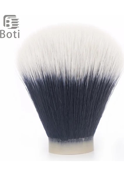 19MM Boti Fırça-Smokin 2. Sentetik Saç Düğüm Kalın Saç Tıraş Fırçası Erkek Sakal Aracı Tıraş Için Özel Sakal Fırçası Düğüm (Yurt Dışından)