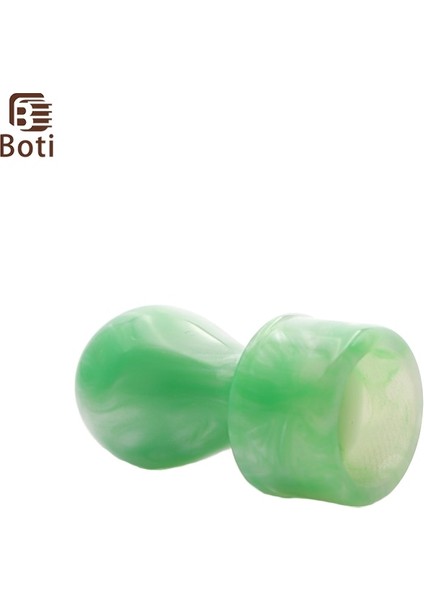 22MM Boti Fırça Seti Dökün Dikenli Yeşil Yeşim Reçine Kolu Erkek Sakal Bakım Araçları Profesyonel Tıraş Ekipmanları (Yurt Dışından)